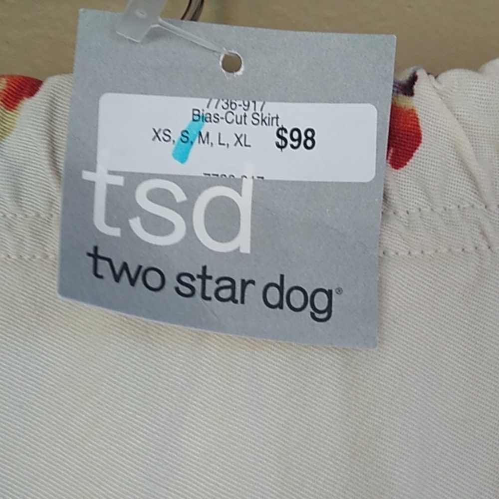 Two Star Dog Tencel Vintage Floral New With Tags Maxi Size S - Picture 6 of 8